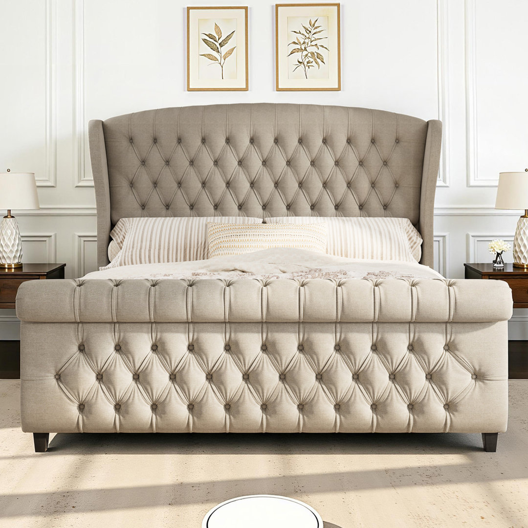 Dulane Sleigh Bed